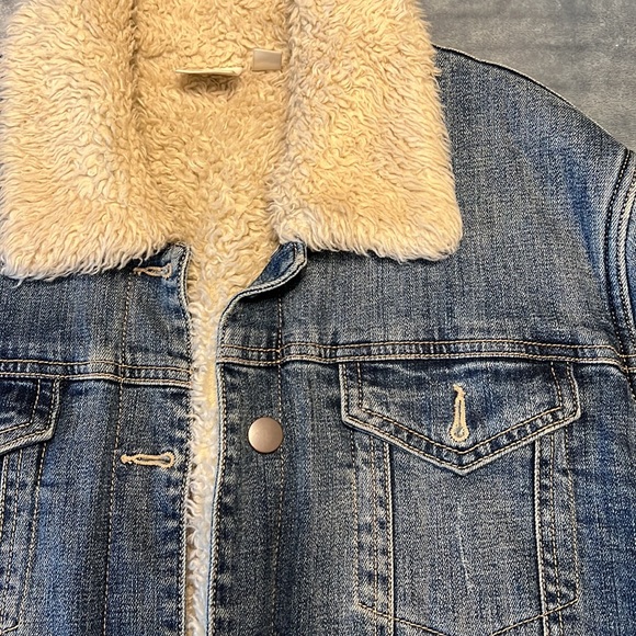 BP Jean Jacket Sherpa Collar - Picture 3 of 6